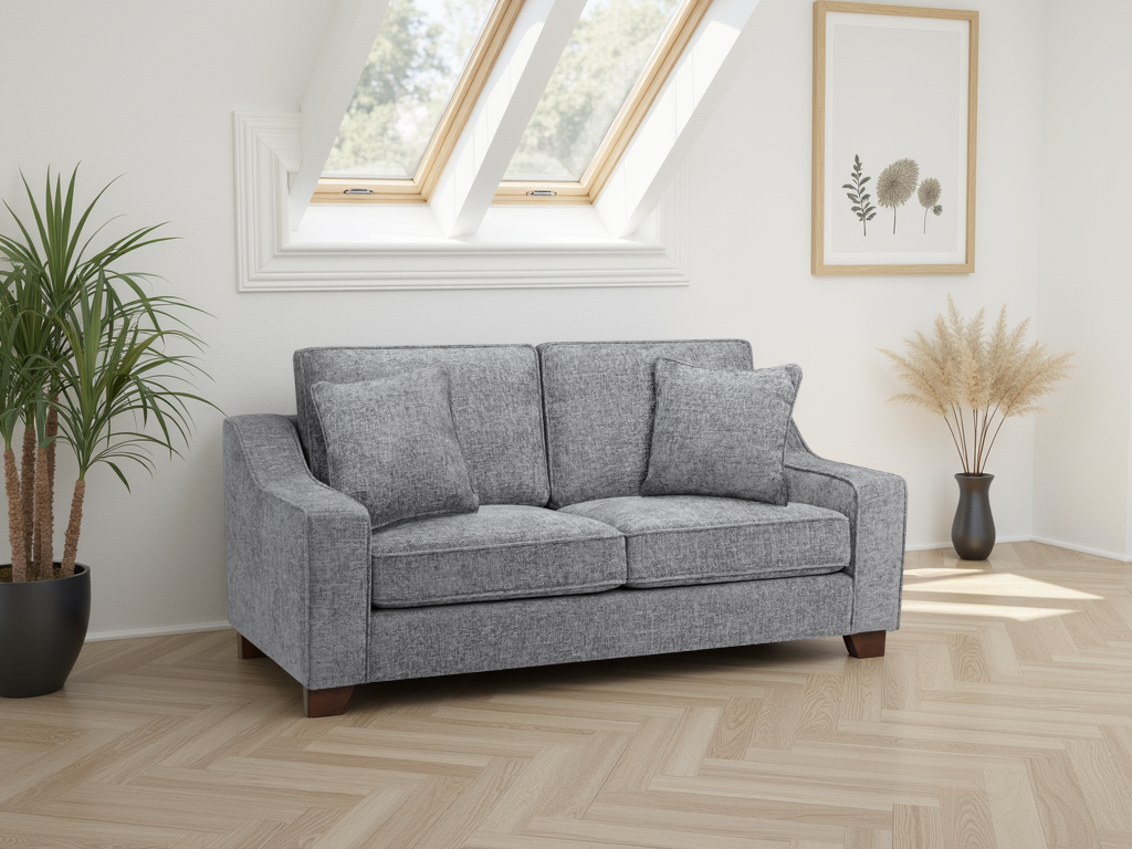 Perch Sofa Slate 3 Seater