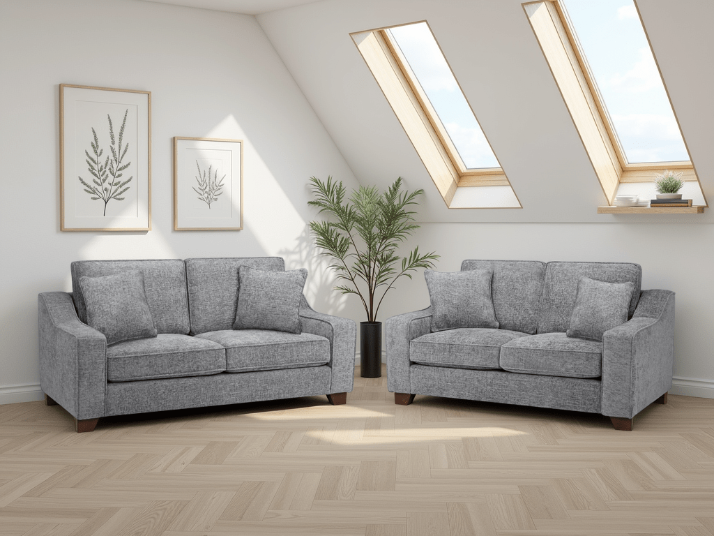 Perch Sofa Slate 3+2 Set - Sofa Sloth