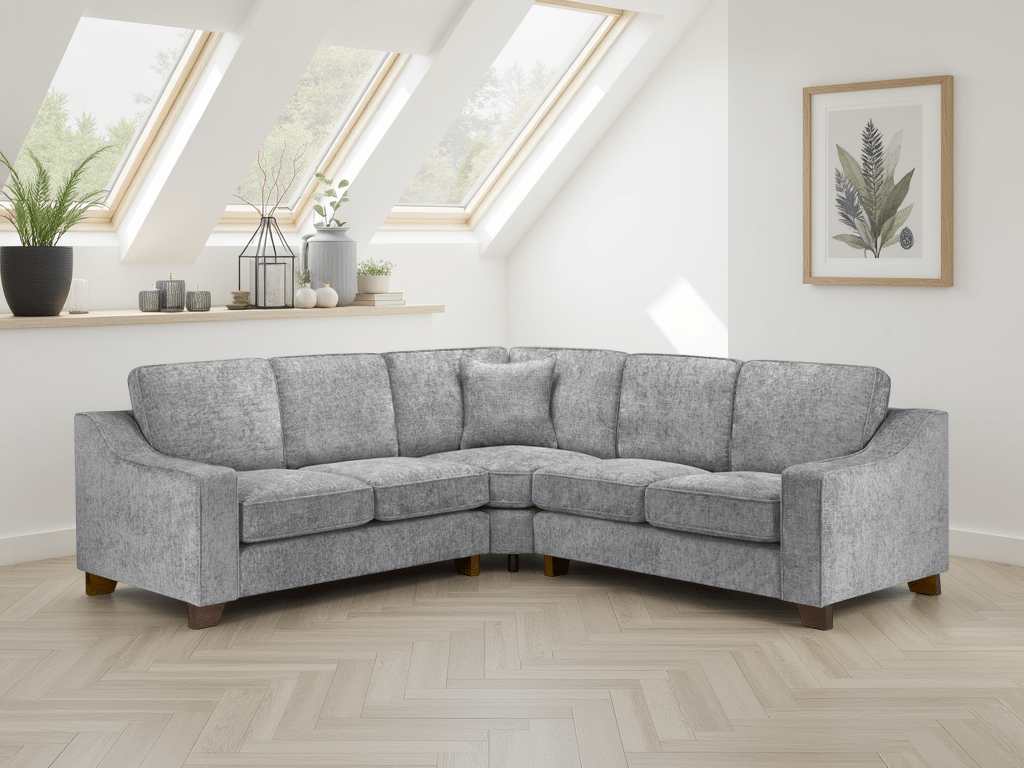 Perch Sofa Slate Large Corner - Sofa Sloth