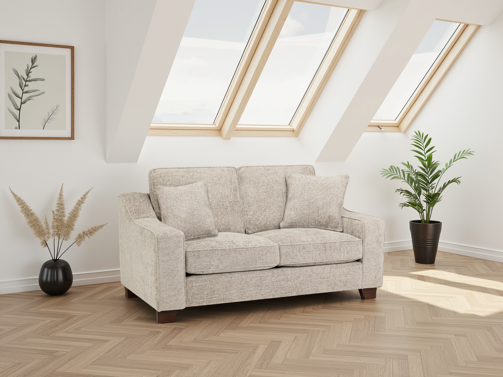 Perch Sofa Stone 2 Seater