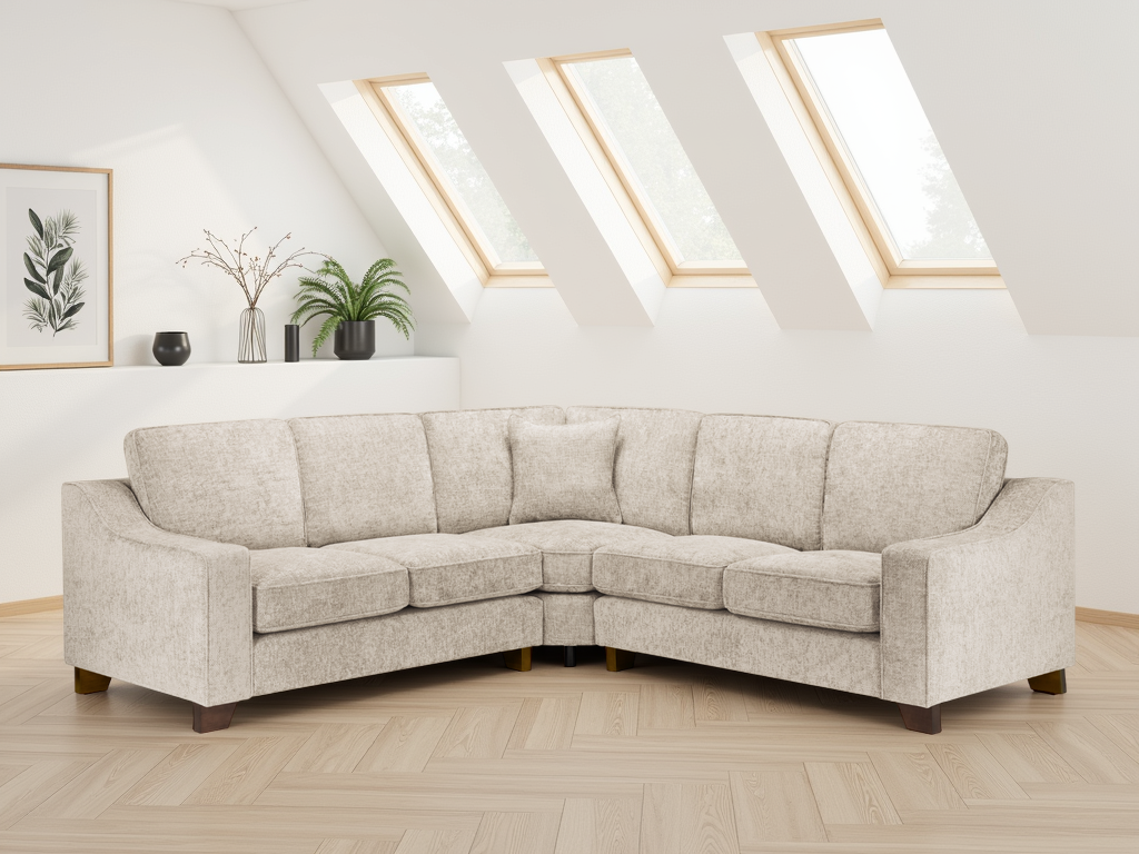 Perch Sofa Stone Large Corner