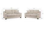 Perch Sofa Stone 3+2 Set - Sofa Sloth