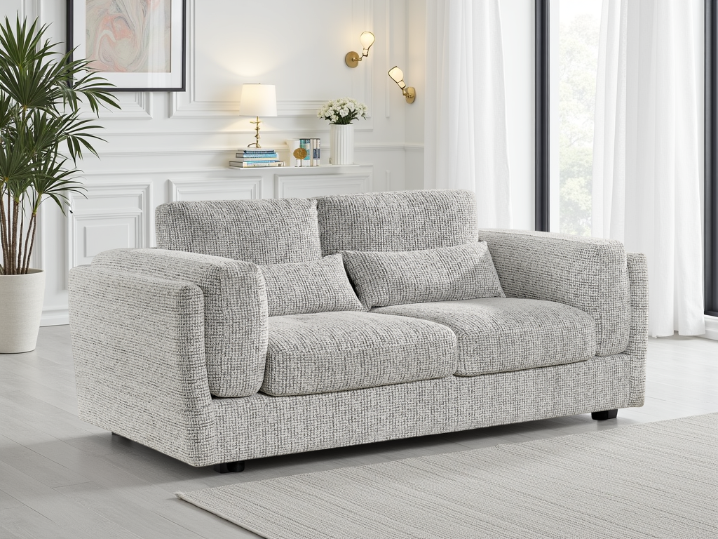Cocoon Sofa Grey 3 Seater