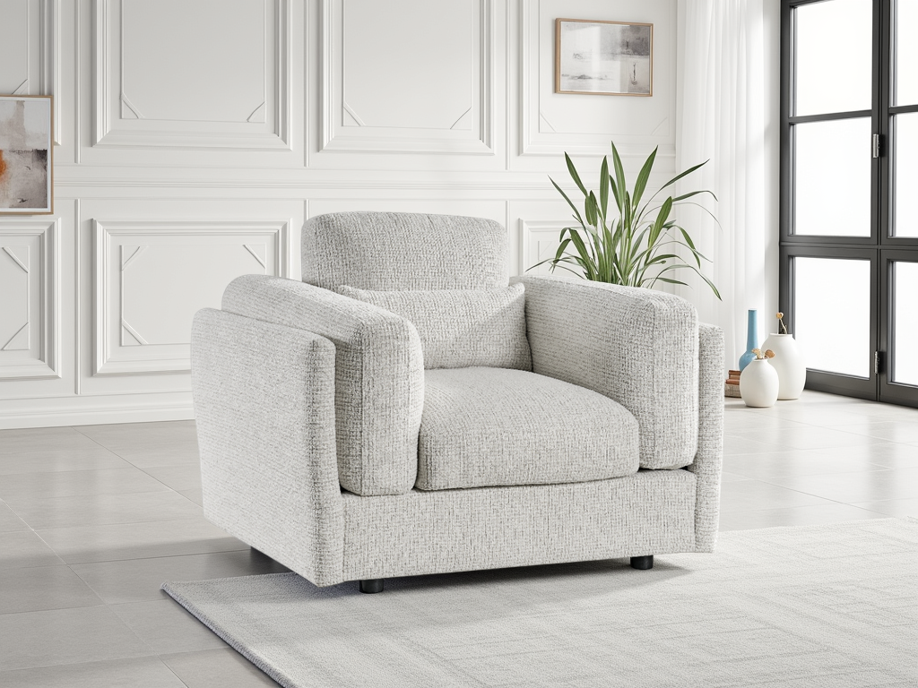 Cocoon Sofa Beige Armchair