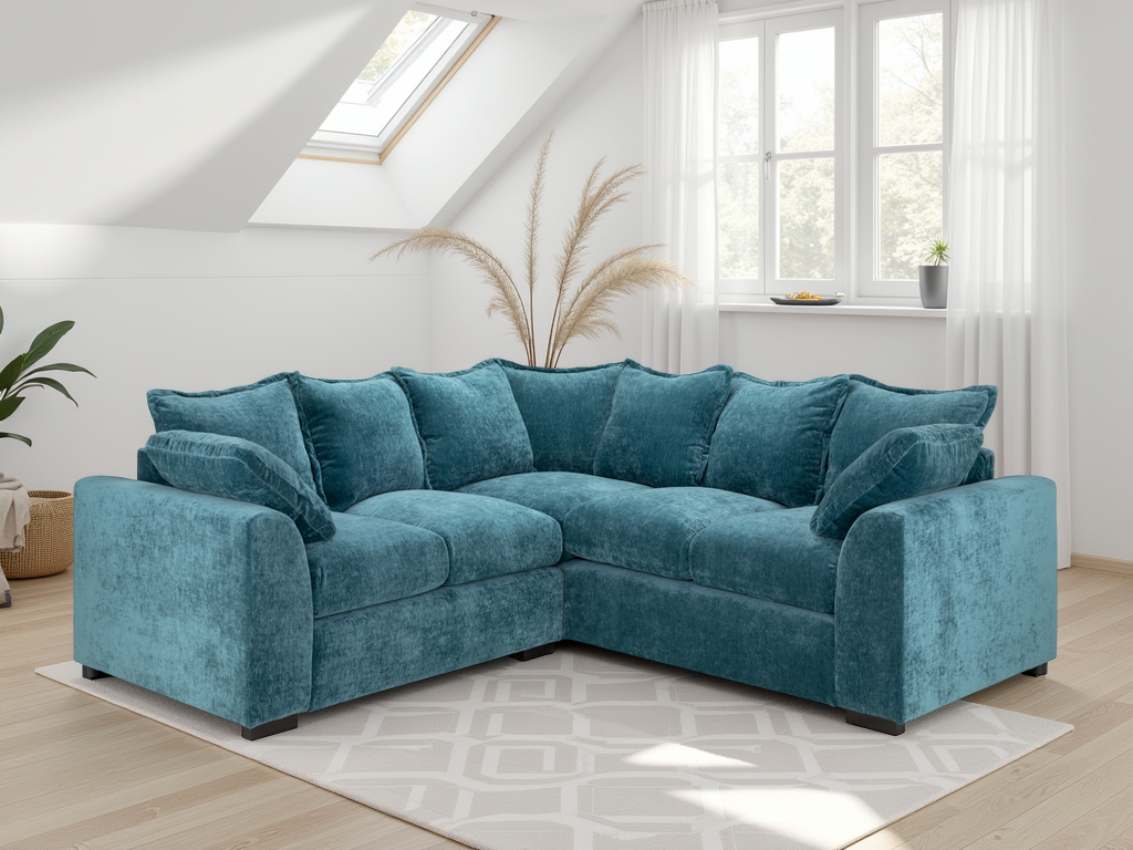 Equator Sofa Teal Large Corner