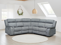 Monte Electric Recliner Sofa Grey Large Corner