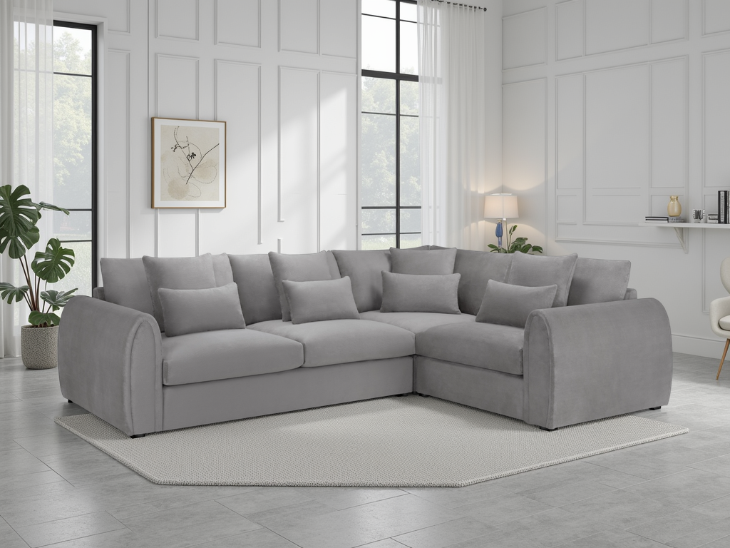 Nest Sofa Grey Right Hand Facing Corner