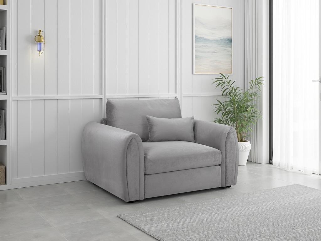 Nest Sofa Grey Armchair