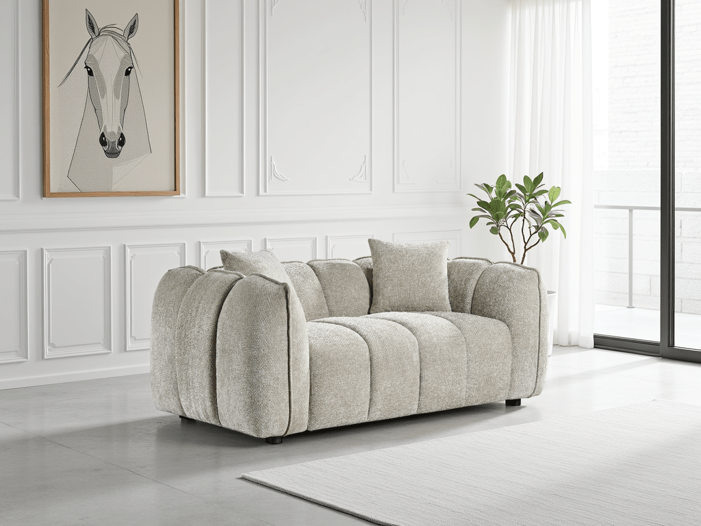 Treetop Sofa Beige 2 Seater - Sofa Sloth