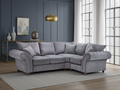 Vista Fullback Sofa Grey Right Hand Facing Corner