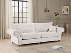 Vista Fullback Sofa Stone 4 Seater
