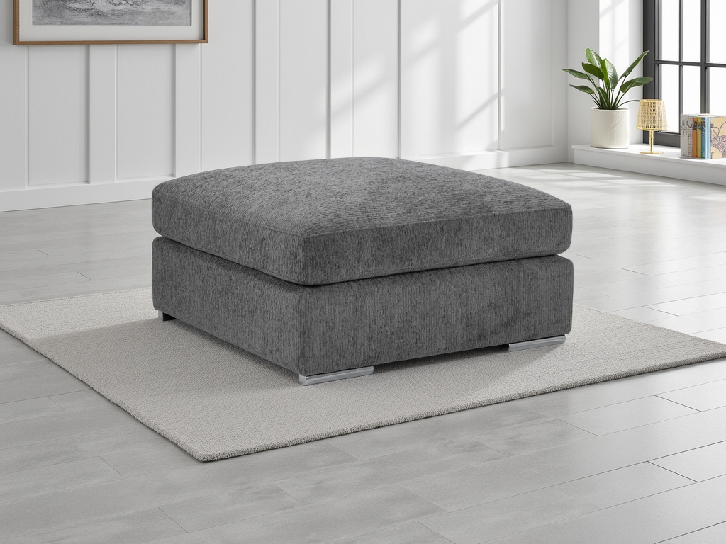 Palma Sofa Grey Footstool