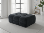 Lunar Sofa Black Footstool