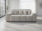 Lunar Sofa Natural 3 Seater