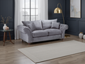 Vista Fullback Sofa Grey 3 Seater