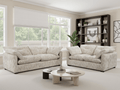 Shell Sofa Grey/Silver 3+2 Set - Sofa Sloth