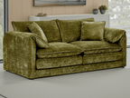 Harmony Sofa Green 3 Seater - Sofa Sloth