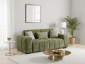 Clarity Sofa Olive 3 Seater - Sofa Sloth