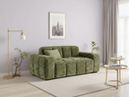 Clarity Sofa Olive 2 Seater - Sofa Sloth