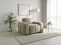Clarity Sofa Beige Armchair - Sofa Sloth