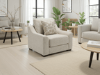 Oslo Sofa Beige Armchair - Sofa Sloth