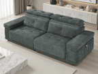 Glide Floating Sofabed Dark Grey - Sofa Sloth