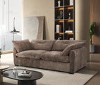 Shell Sofa Brown 2 Seater