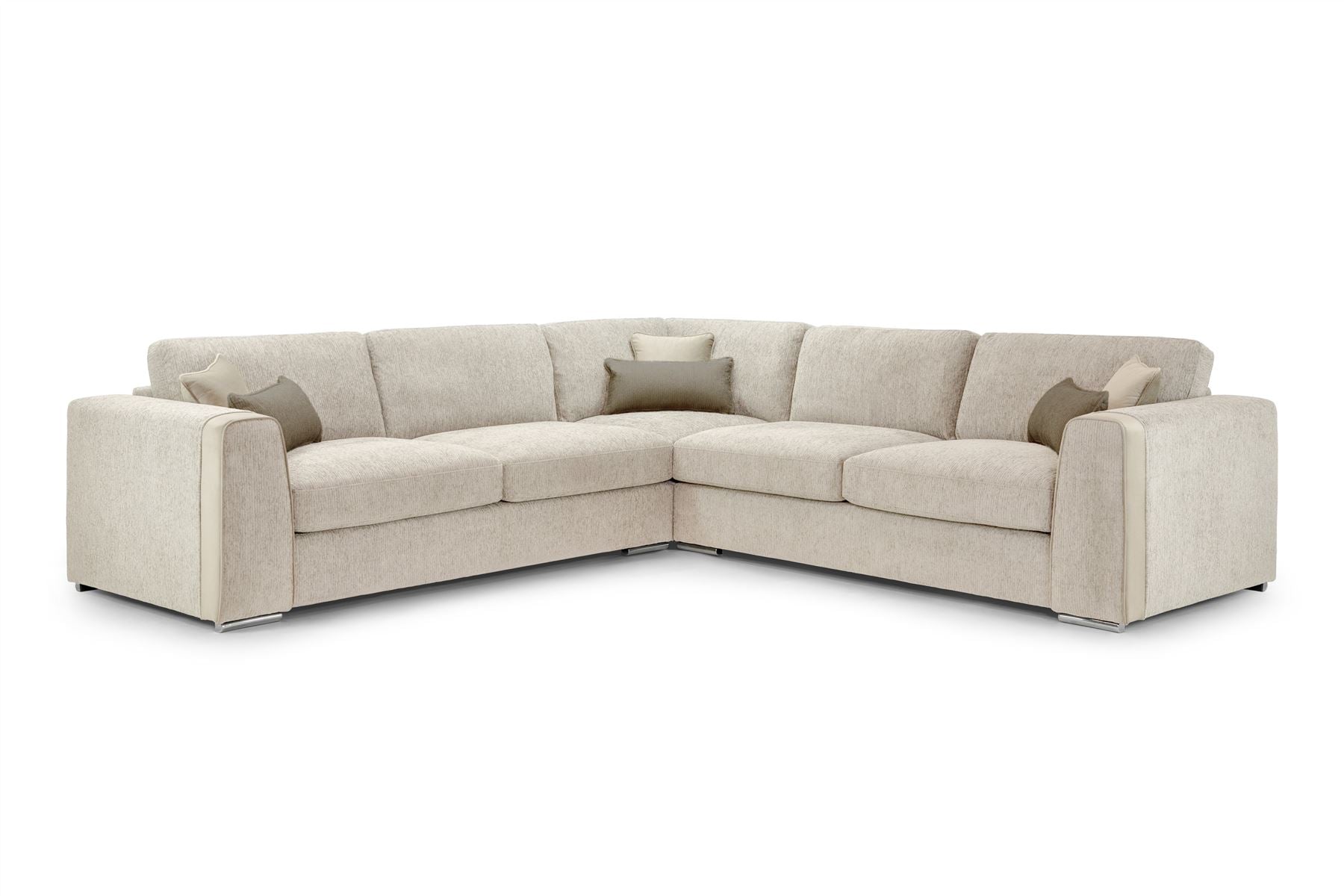Palma Sofa Beige Large Corner
