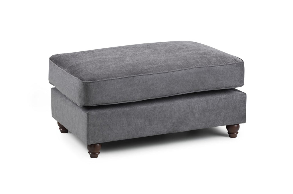 Vista Fullback Sofa Grey Footstool