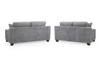 Perch Sofa Slate 3+2 Set - Sofa Sloth