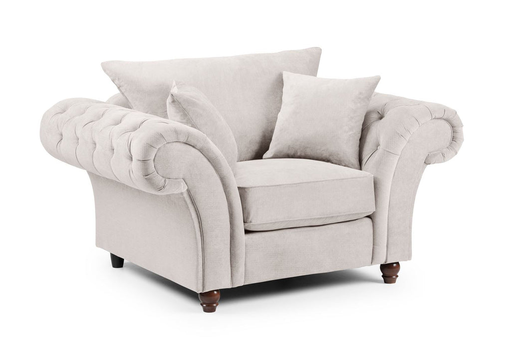 Vista Fullback Sofa Stone Armchair