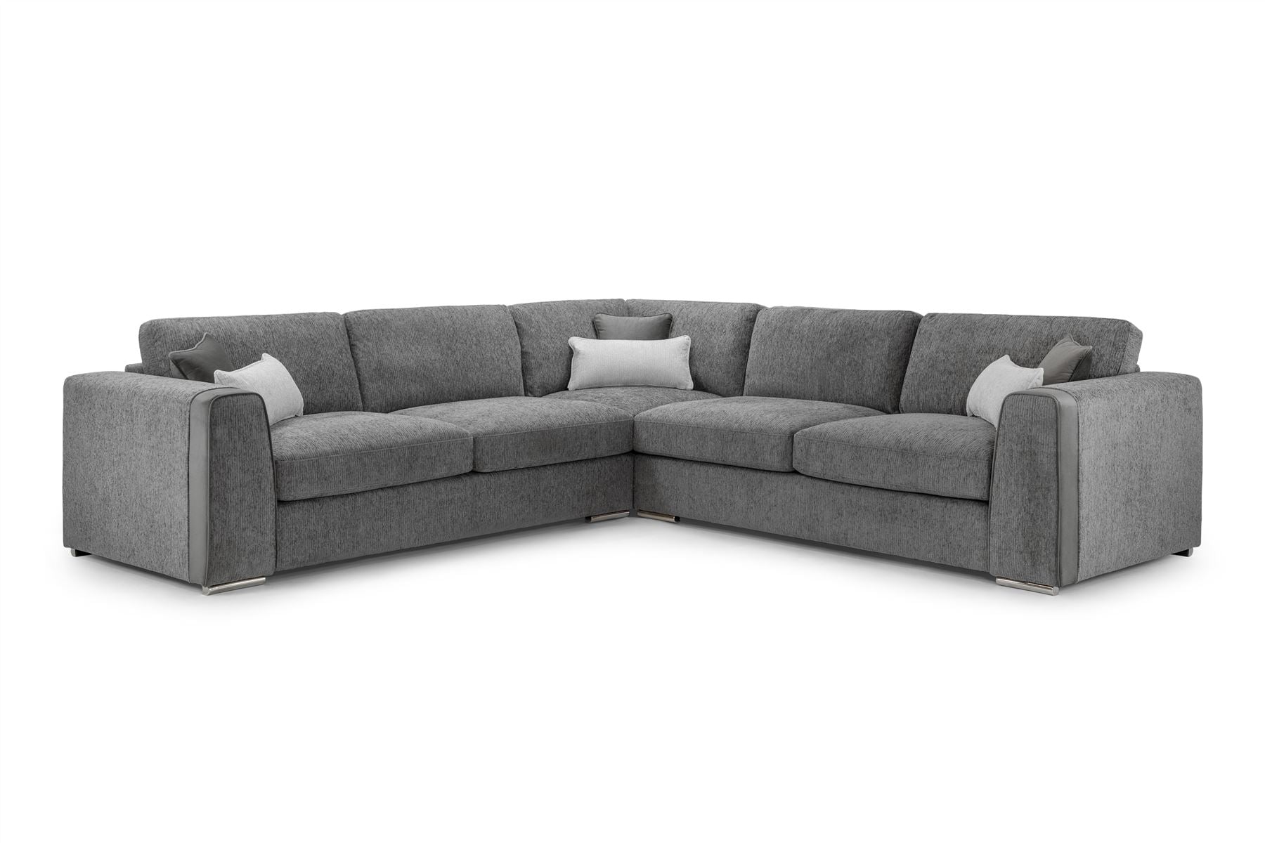 Palma Sofa Grey Large Corner