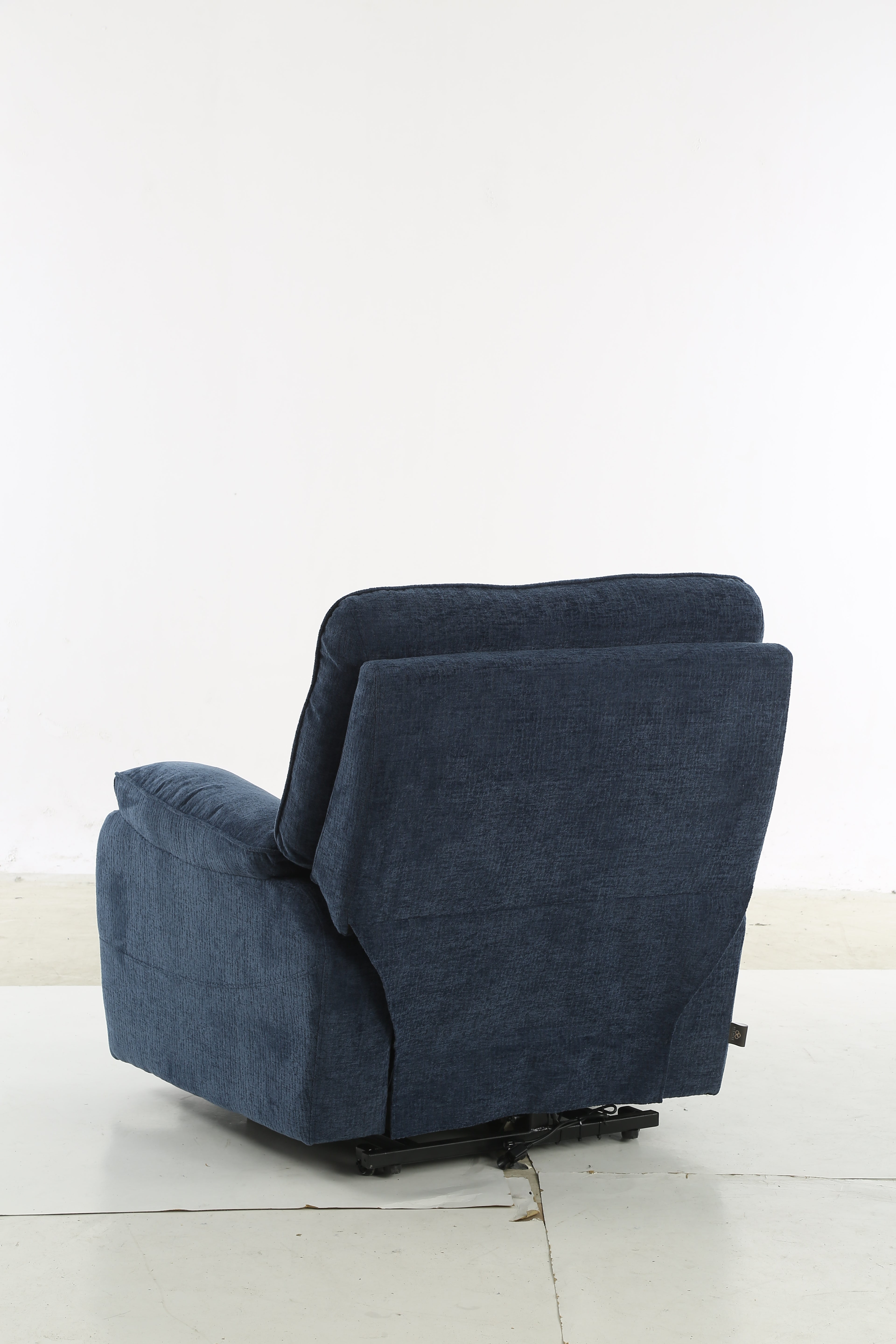 Glide Rise and Recline Massage Chair Blue