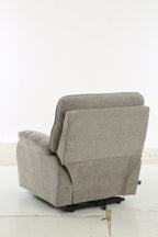 Glide Rise and Recline Massage Chair Grey - Sofa Sloth
