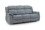 Monte Electric Recliner Sofa Grey 3 Seater