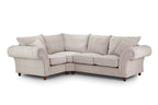 Vista Fullback Sofa Stone Left Hand Facing Corner