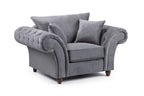 Vista Fullback Sofa Grey Armchair