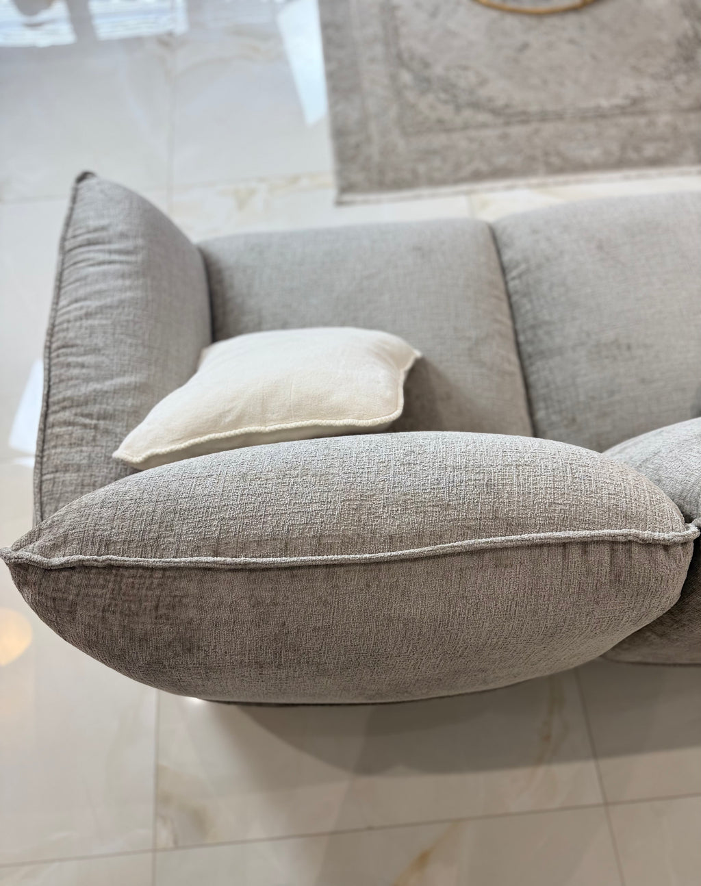 Cozee Sofa Beige 3+2 Set - Sofa Sloth