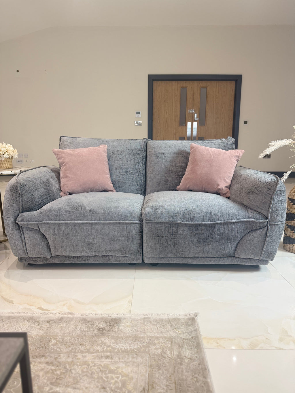 Cozee Sofa Grey 2 Seater - Sofa Sloth