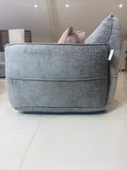 Cozee Sofa Grey Armchair - Sofa Sloth