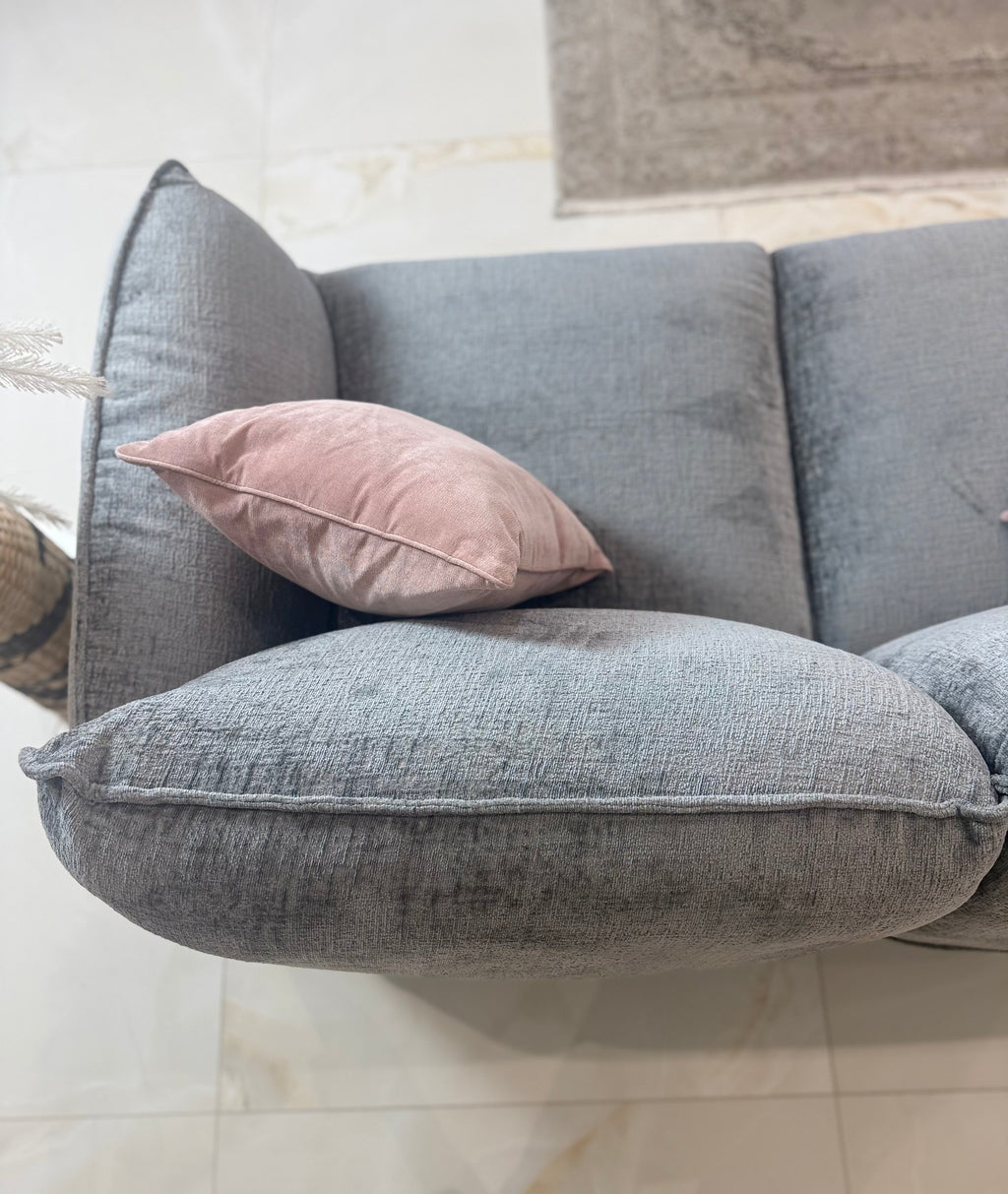 Cozee Sofa Grey 3+2 Set - Sofa Sloth