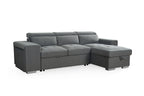 Breeze Sofabed Grey Universal Corner