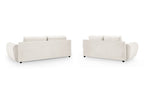 Cloud Sofa Cream 3+2 Set - Sofa Sloth