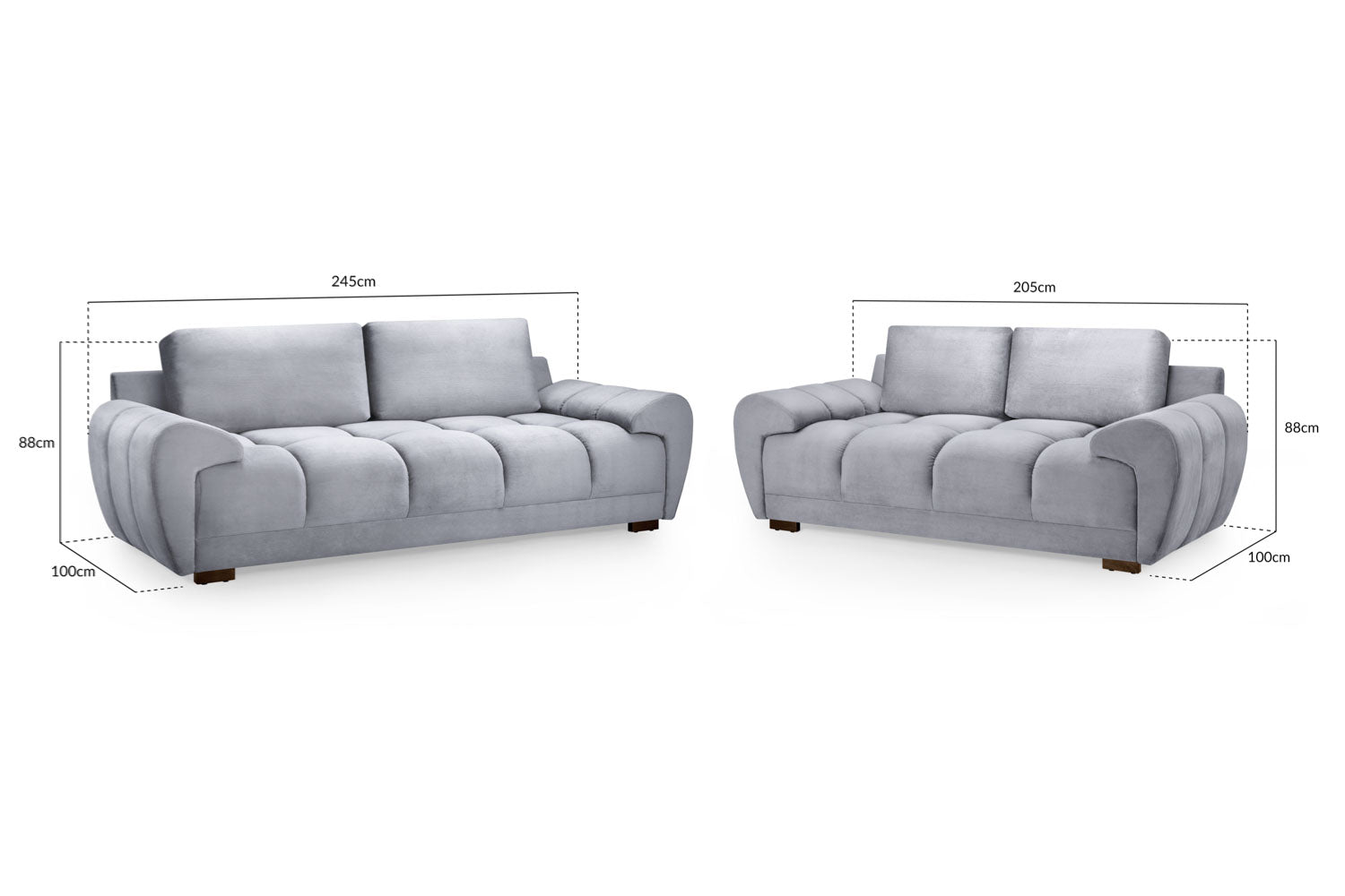 Cloud Sofa Grey