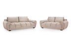 Cloud Sofa Mocha 3+2 Set - Sofa Sloth