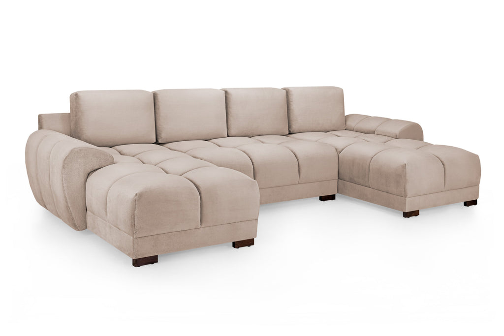 Cloud Sofa Mocha U Shape Corner