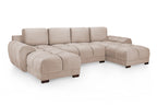 Cloud Sofa Mocha U Shape Corner