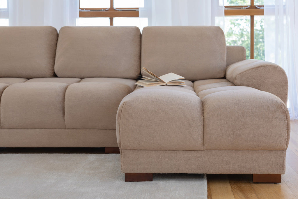 Cloud Sofabed Mocha Universal Corner