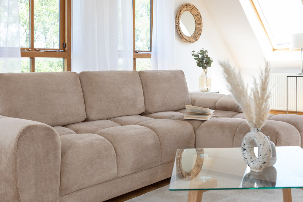 Cloud Sofabed Mocha Universal Corner