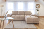 Cloud Sofabed Mocha Universal Corner